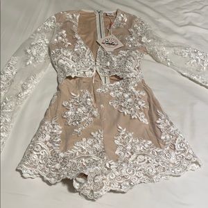 Forever 21 lace romper